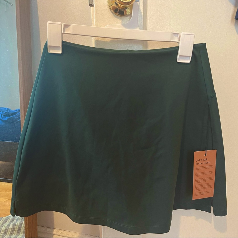 Girlfriend Collective Skort - Forest Green NWT